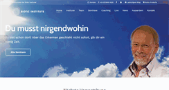 Desktop Screenshot of biotic-institute.com